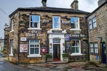 Accommodation at The Old White Lion Hotel in haworth