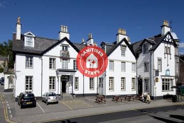 Accommodation at Burnett Arms Hotel in aberdeen airport