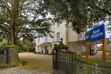 Accommodation at Best Western Henbury Lodge Hotel in bristol filton airport