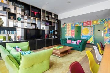 Accommodation at citizenM Glasgow in glasgow airport