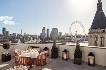 Accommodation at Corinthia London in london city airport