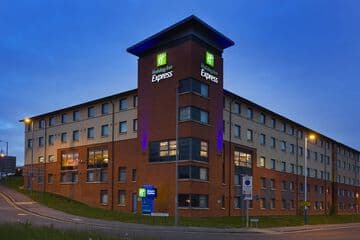 Accommodation at Holiday Inn Express London Luton Airport by IHG in london luton airport