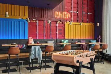 Accommodation at Moxy Southampton in southampton airport