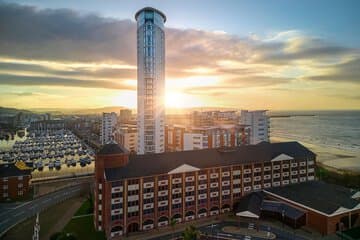 Accommodation at Delta Hotels by Marriott Swansea in swansea airport