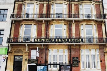 Accommodation at Keppels Head Hotel in portsmouth airport hampshire