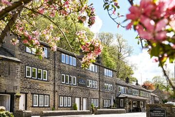 Accommodation at The Woodman Inn in shepley