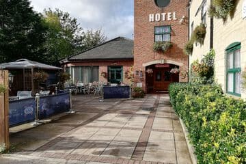 Accommodation at The Corn Mill Lodge Hotel in farnley