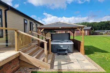Accommodation at Luxury 2-bed Lodge in Routh Hottub &  Pet Friendly in routh