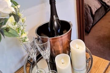 Accommodation at Grange Farm Lodge in middleton quernhow