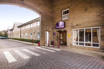 Accommodation at Premier Inn Leeds /  Bradford Airport in aire view