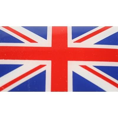 Union Jack Flag Car Sticker