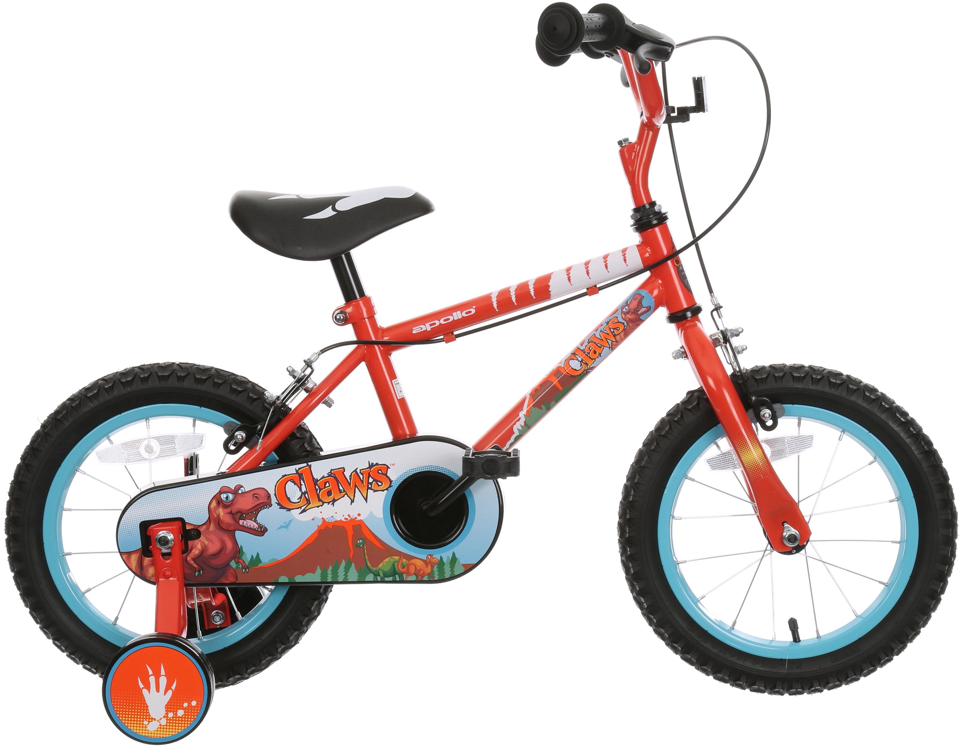 Apollo Claws Kids Bike - 14 inch Wheel