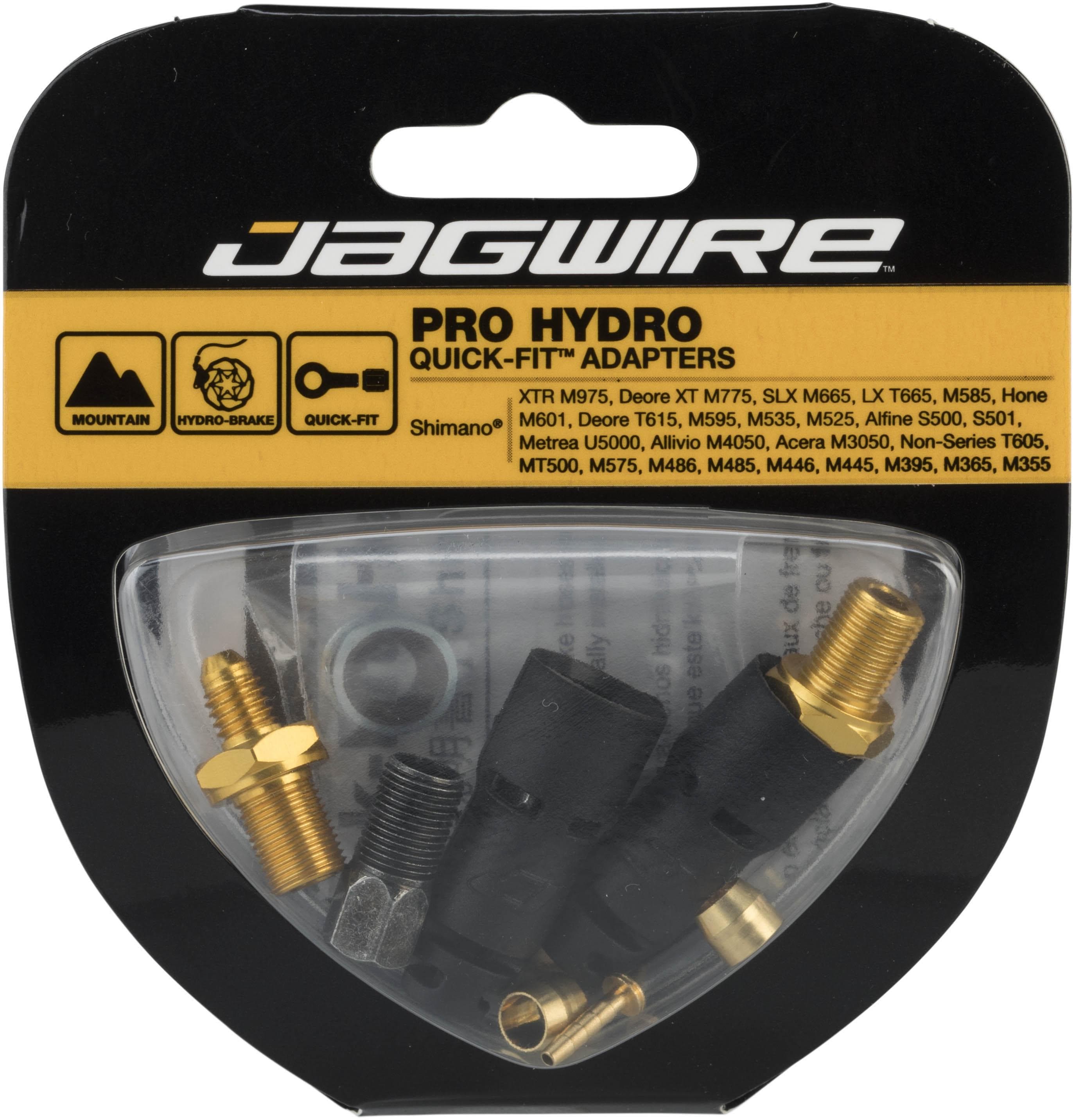 Jagwire Pro Hydraulic Hose Quick-Fit Adapters, Shimano - HFA312