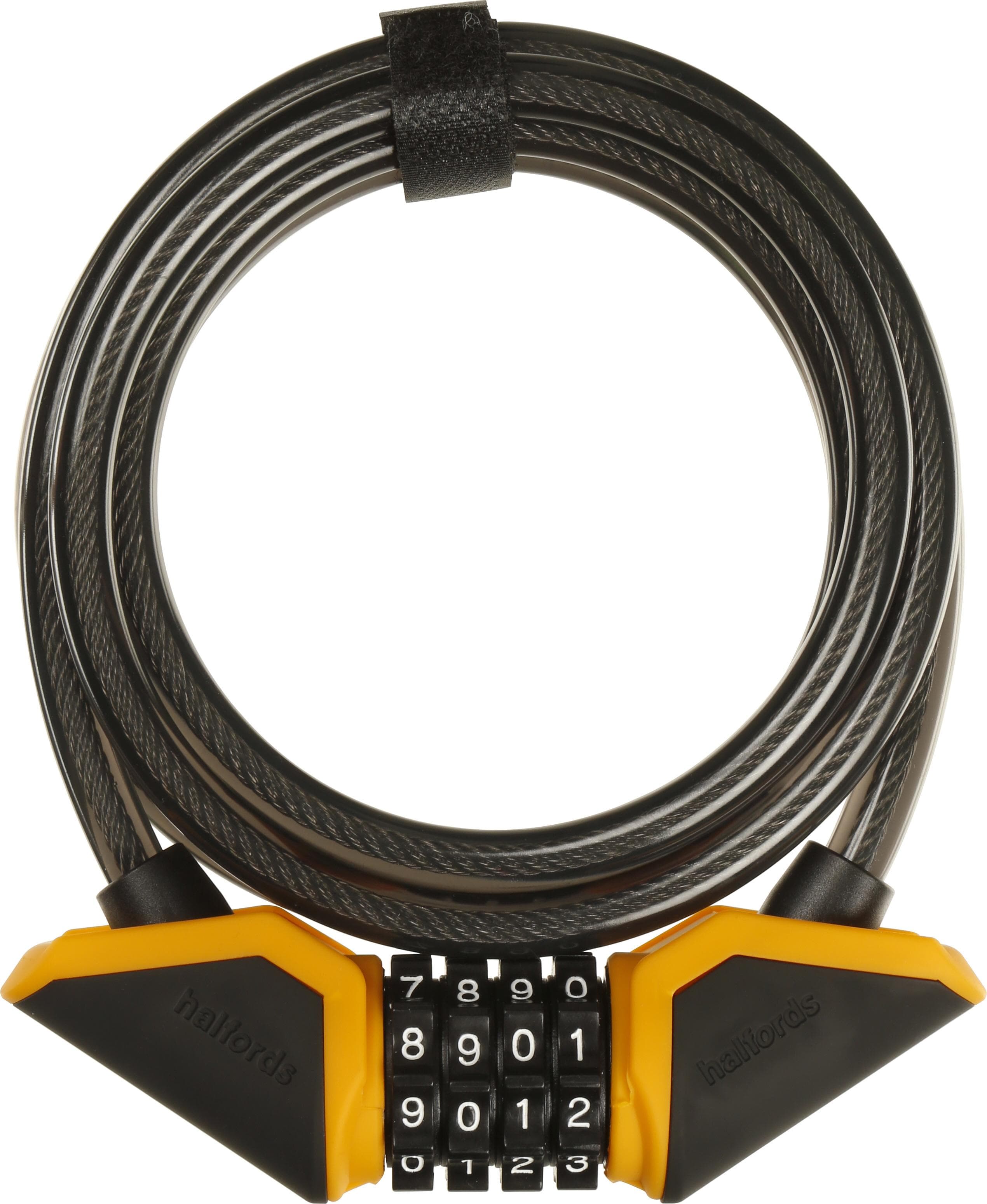 Halfords 185cm Cable Lock - Combination