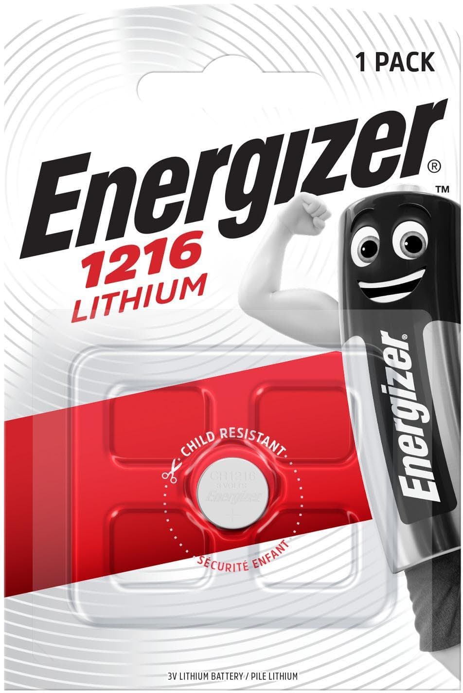 Energizer 1216 Lithium Coin Battery