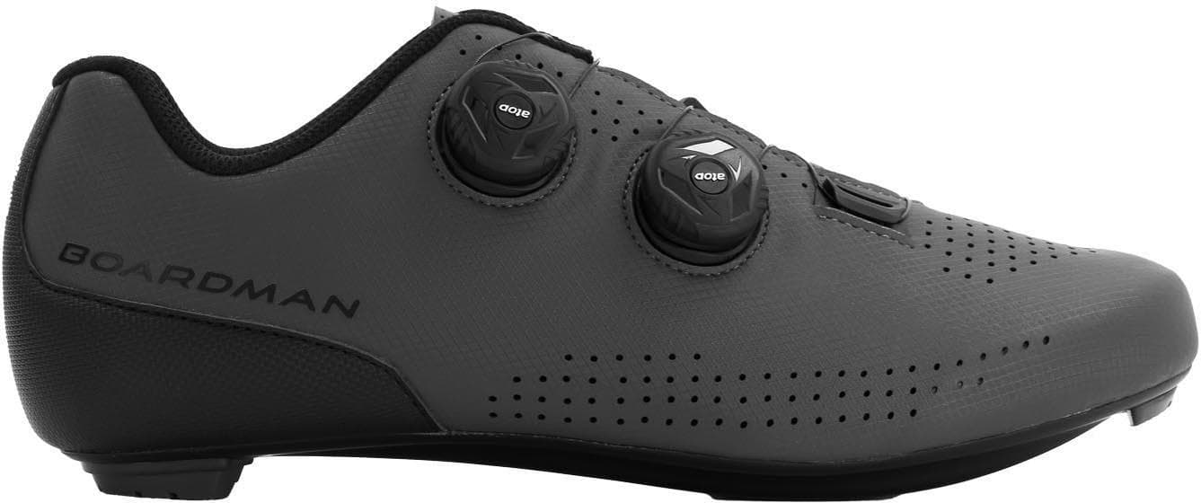 Boardman Carbon Cycling Shoe, Charcoal - 47