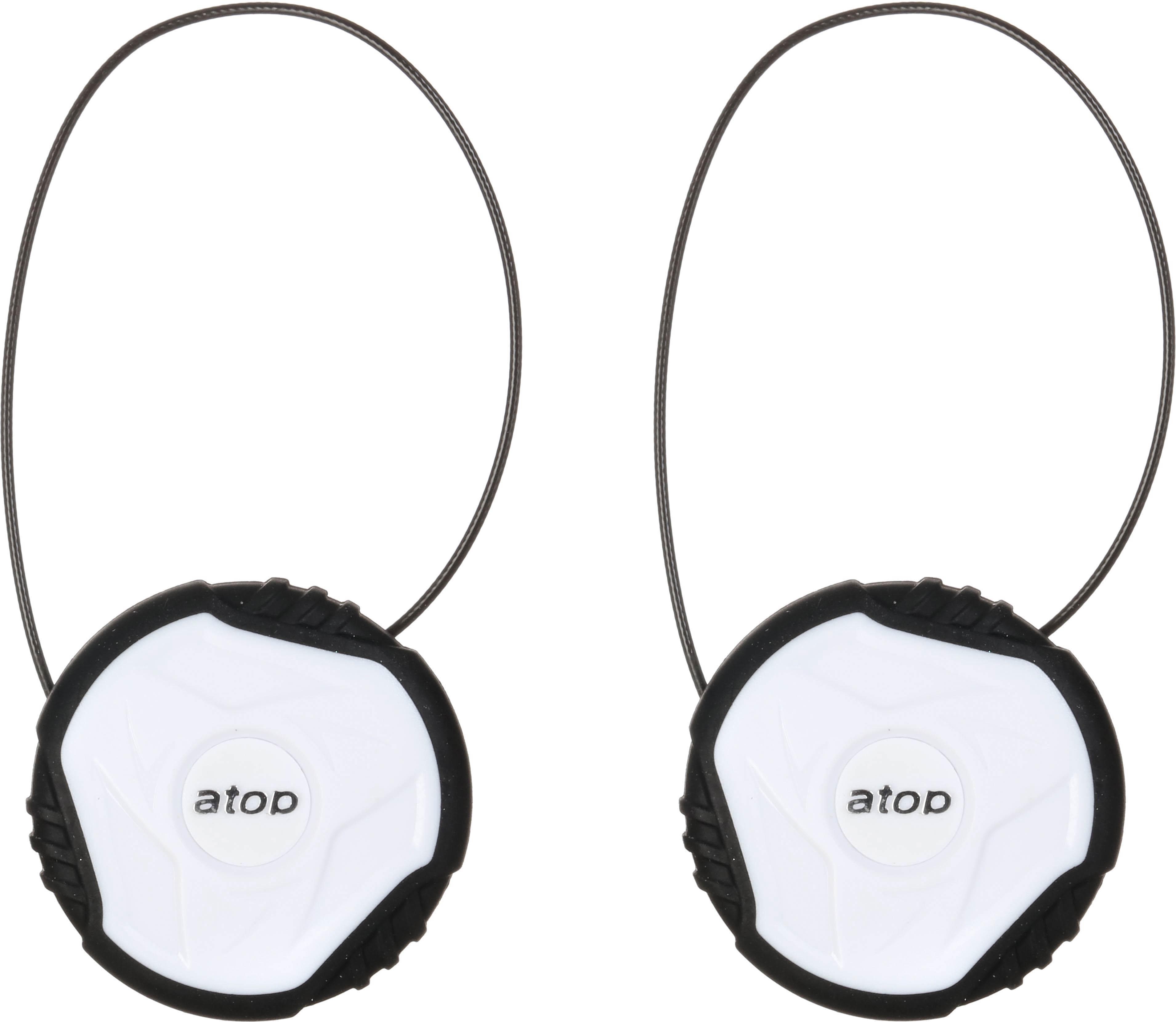 ATOP Spin Buckle Pair White