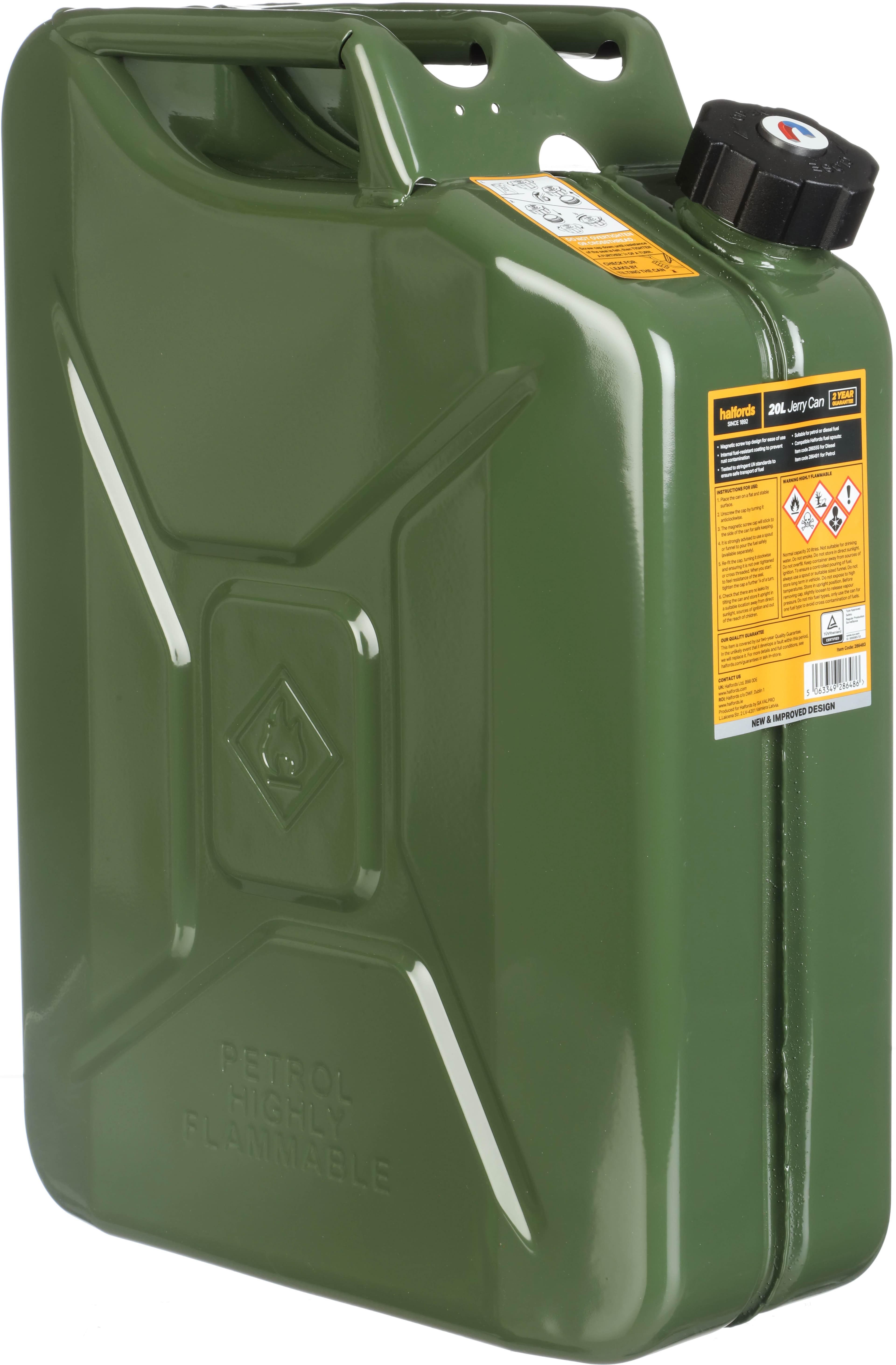 HAL 20L Jerry Can w/ Screw Cap for fuel