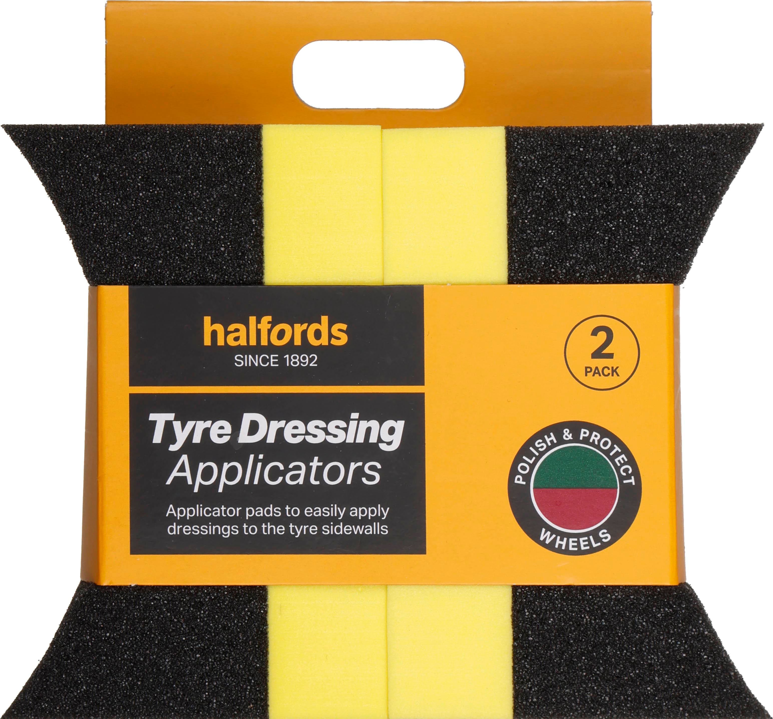 Halfords Tyre Dressing Applicator (2Pk)