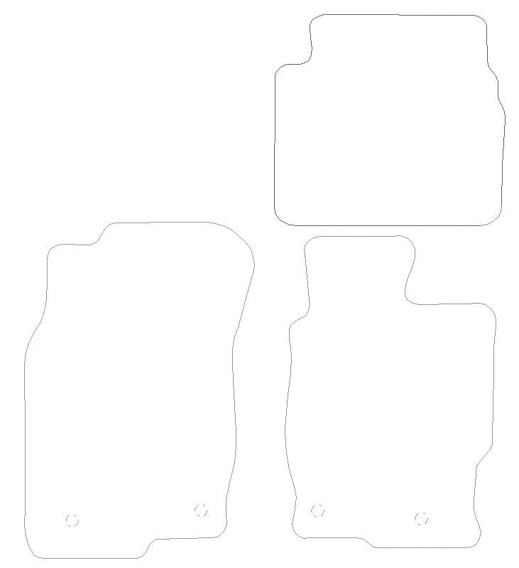 Mazda 6 - Premium Mats 4 Clips (SS2607)