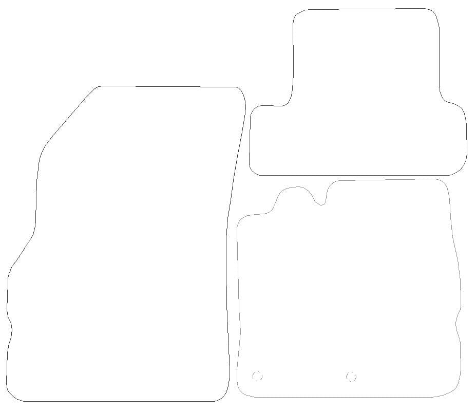 Renault Megane - Luxury Mats 2 Clips (SS2978)