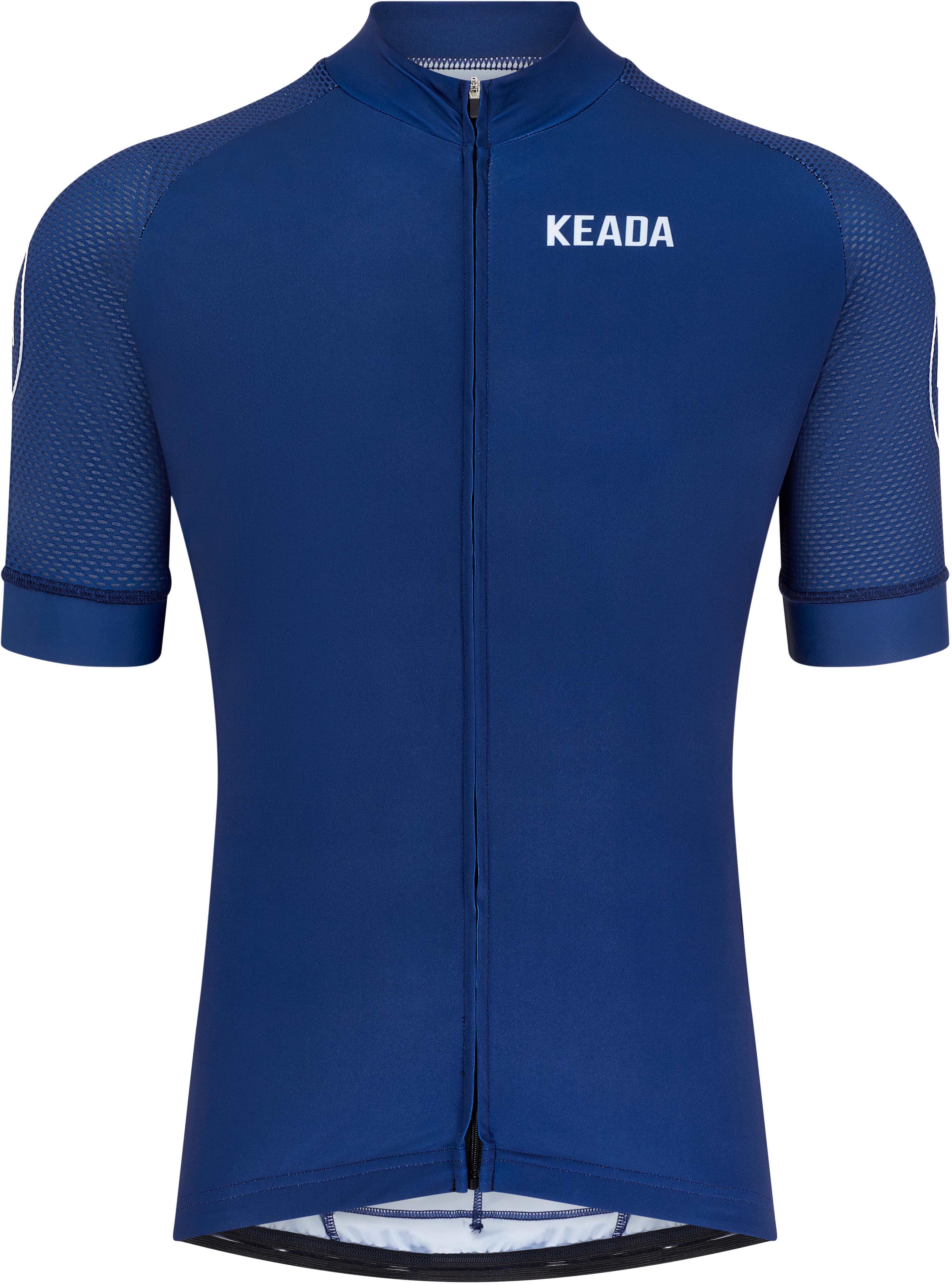 Women's Essential Short Sleeved Cycling Jersey, Navy