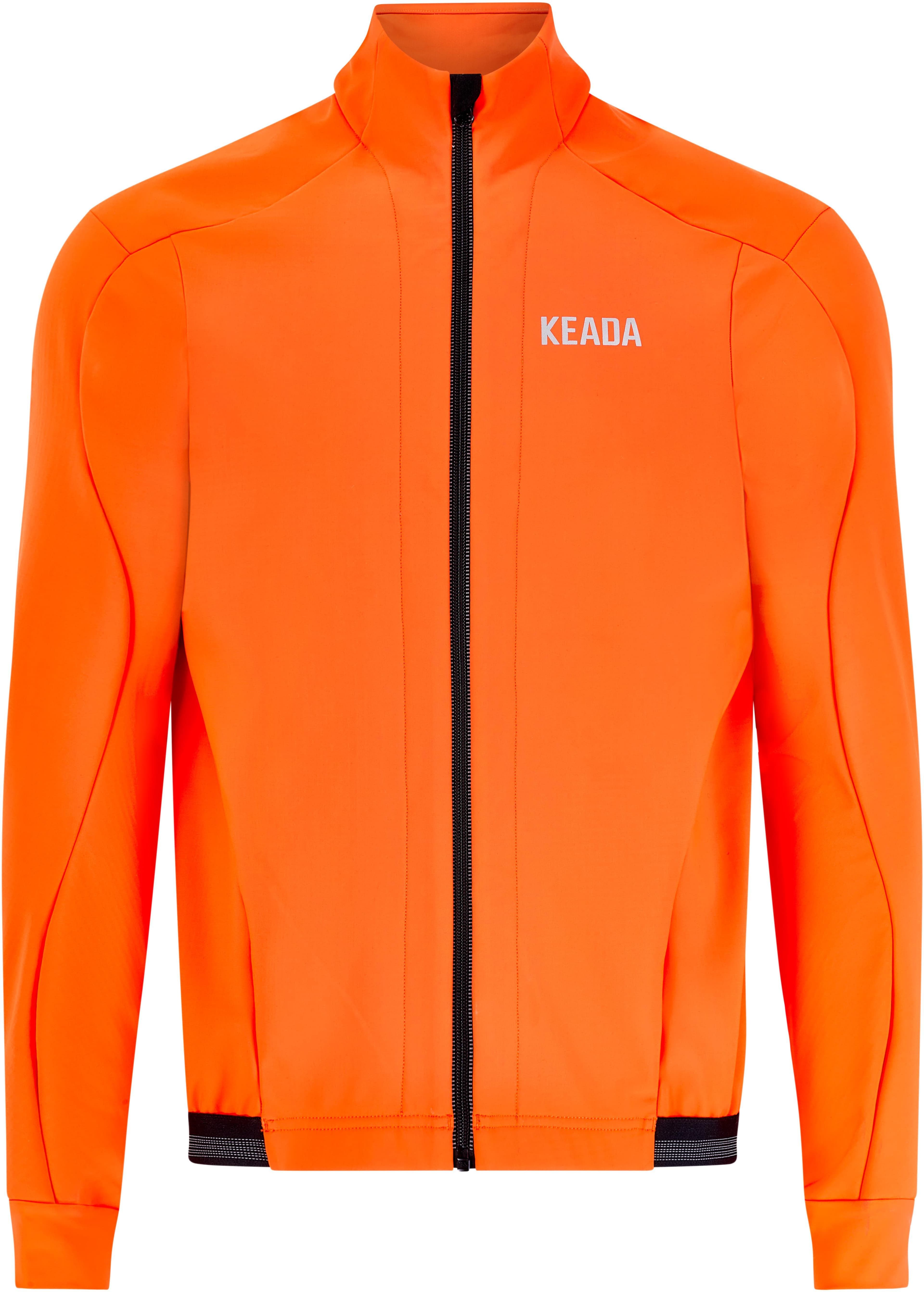 Keada Sports Women's Storm Jacket, Orange - Large