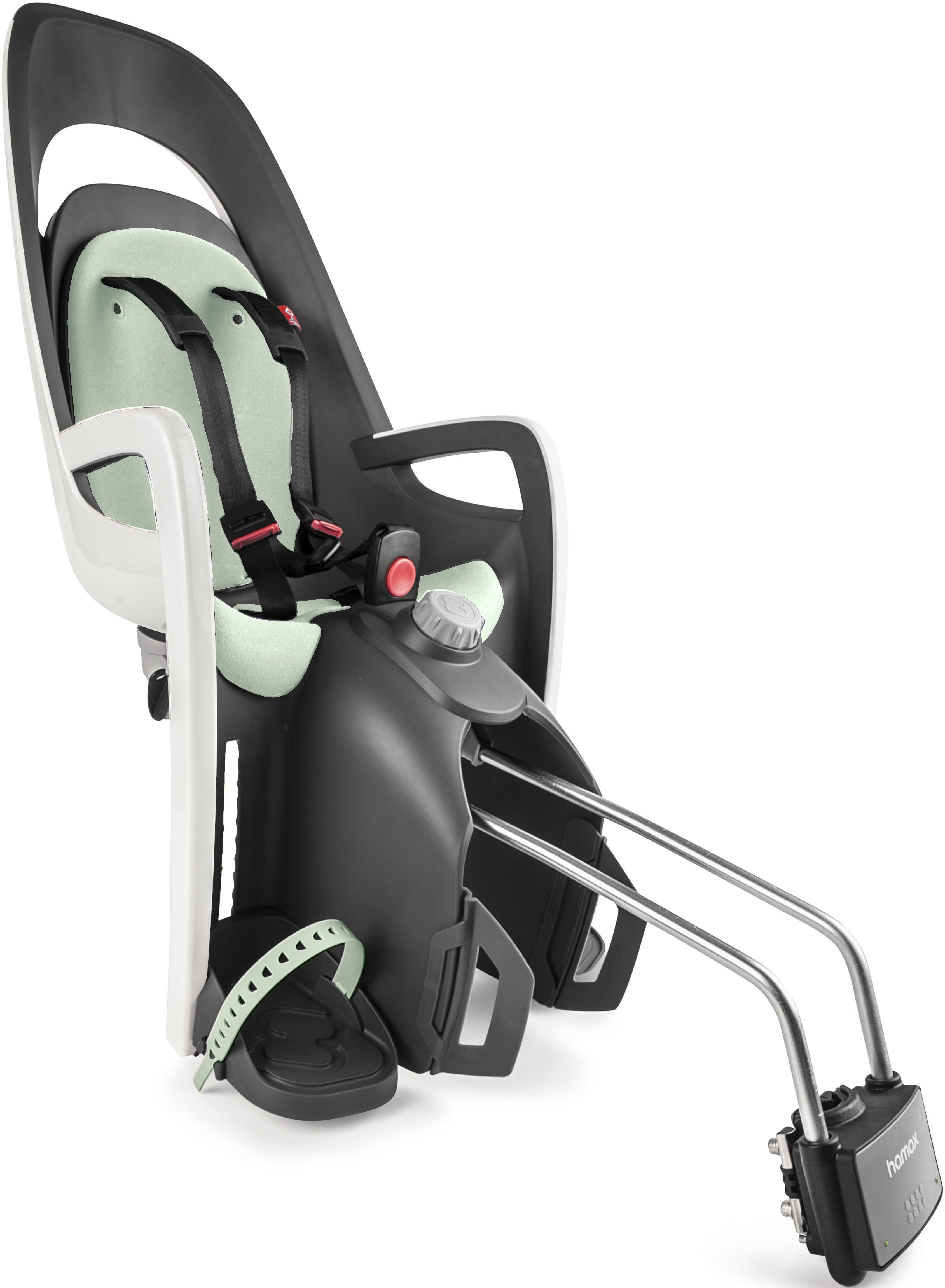 Hamax Caress Child Bike Seat, White/Mint