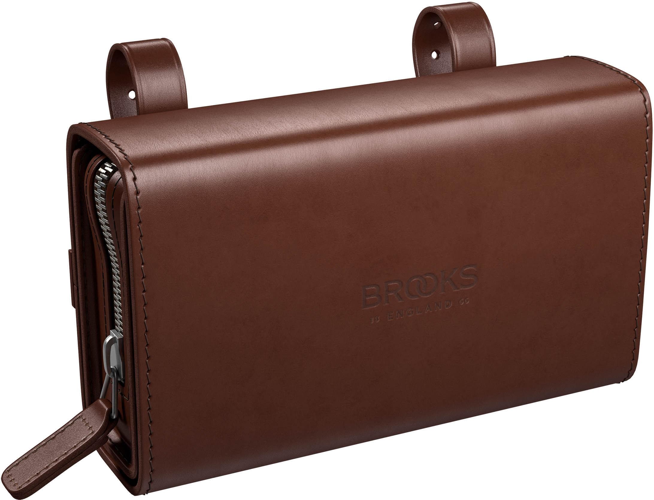 Brooks D-Shaped Tool Bag, Brown