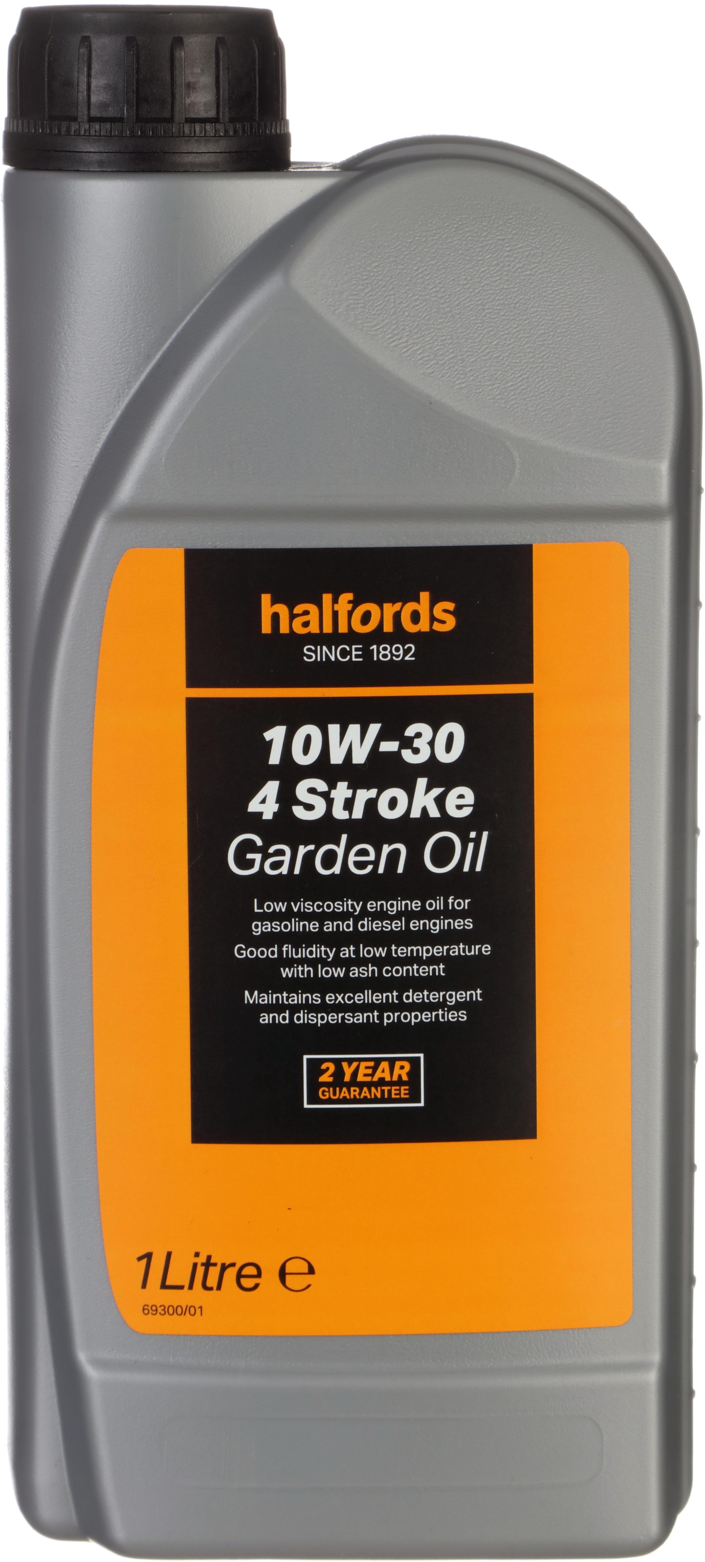 HALFORDS 4 STROKE GARDEN OIL 1L