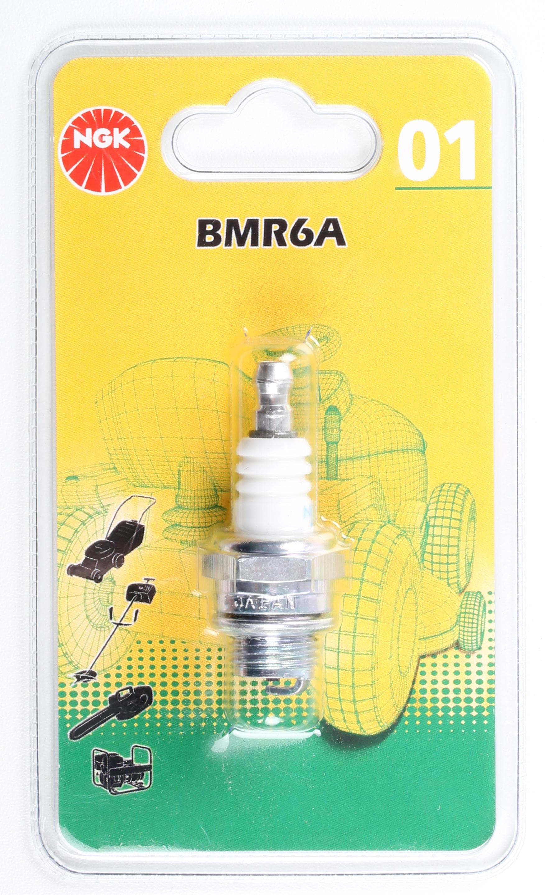 NGK Lawnmower Sparkplug - BMR6A