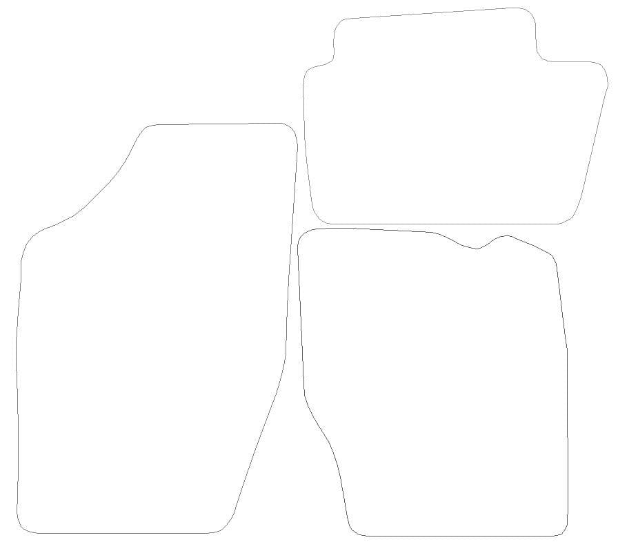 Citroen C4 Graphite- Luxury Mats 0 Clips (SS7104)