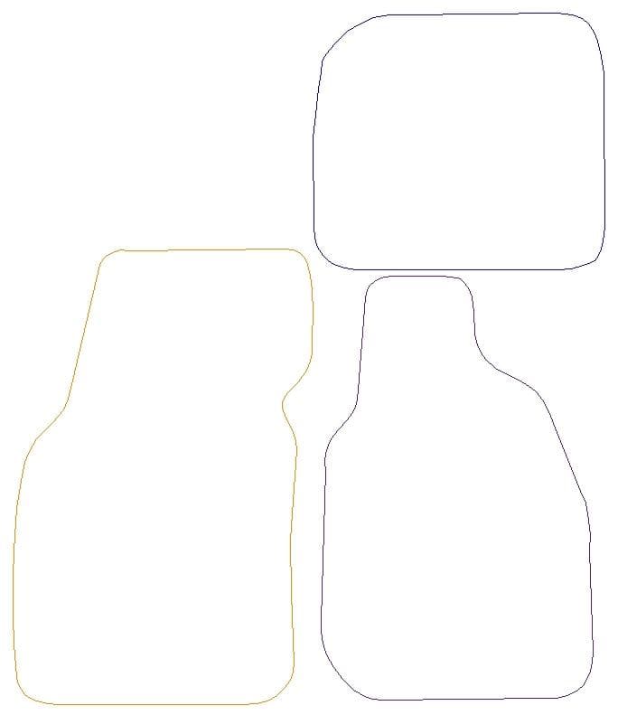 Audi A6 Graphite - Luxury Mats 0 Clips (SS7061)