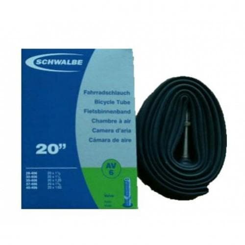Schwalbe Bike Inner Tube, 20 inch x 1.5 - 2.5 inch (AV7)