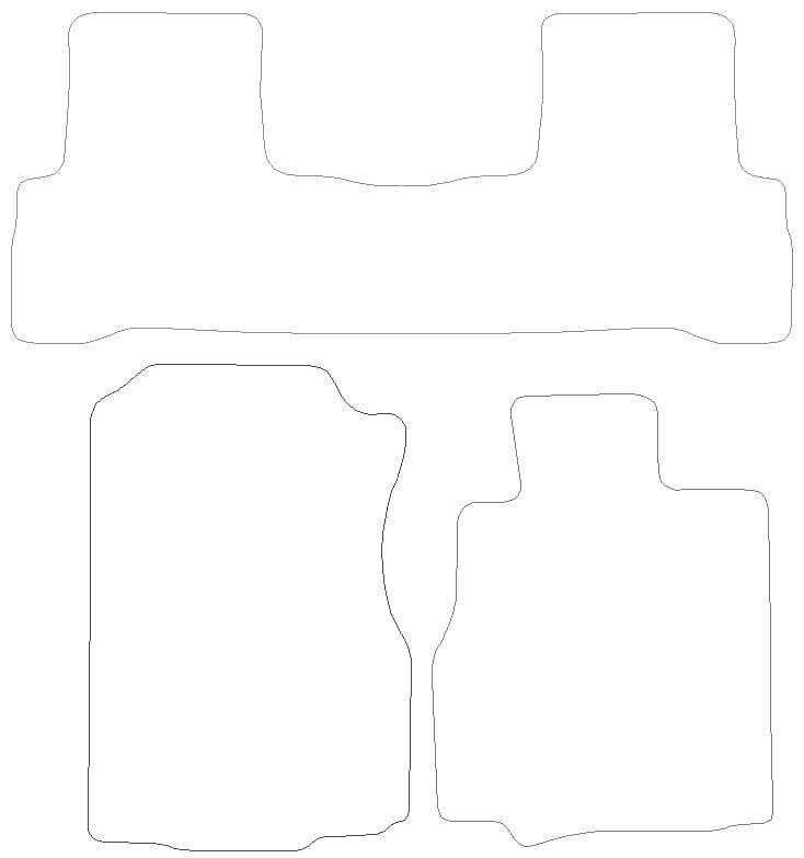 Honda Cr-V Graphite - Luxury Mats 0 Clips (SS7158)