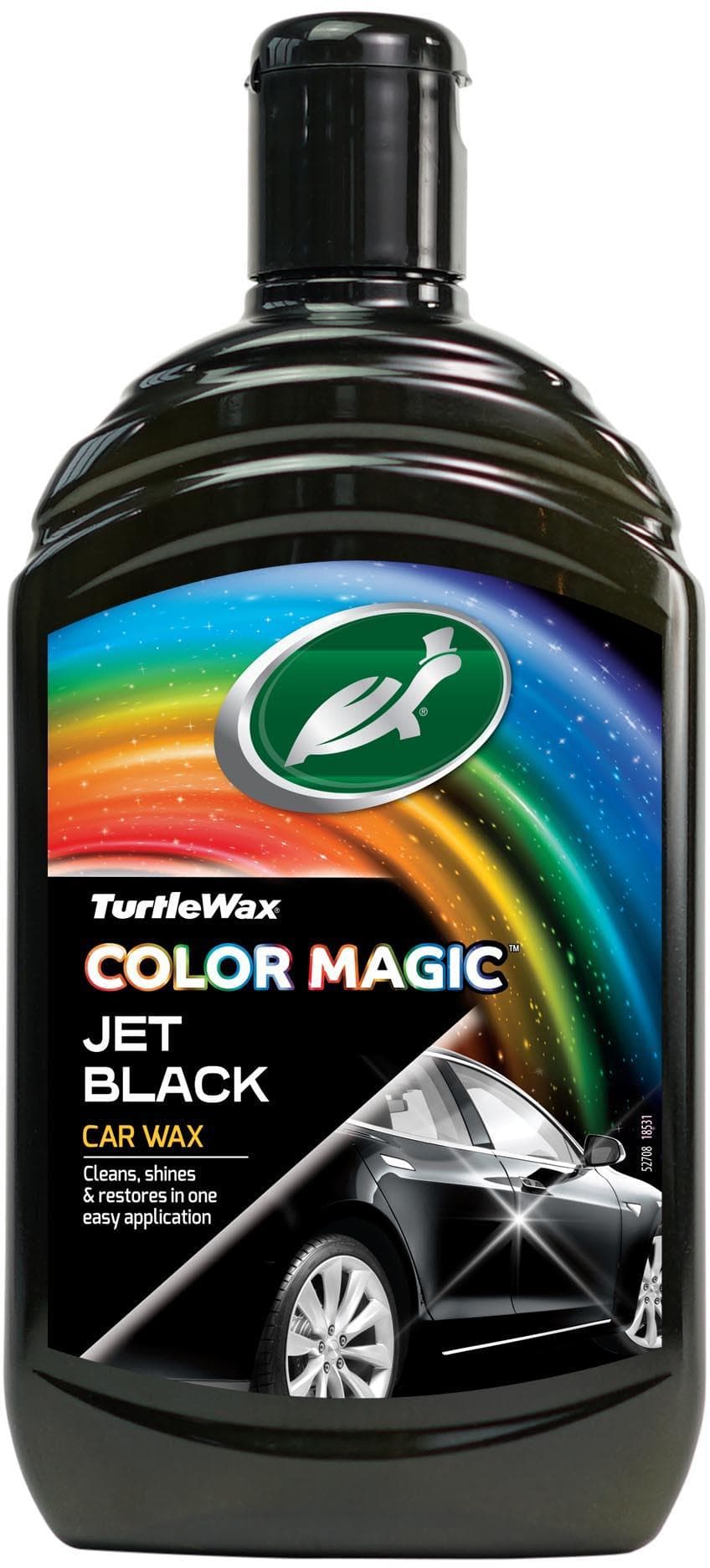 TURTLE WAX Color Magic Jet Black Wax 500ML