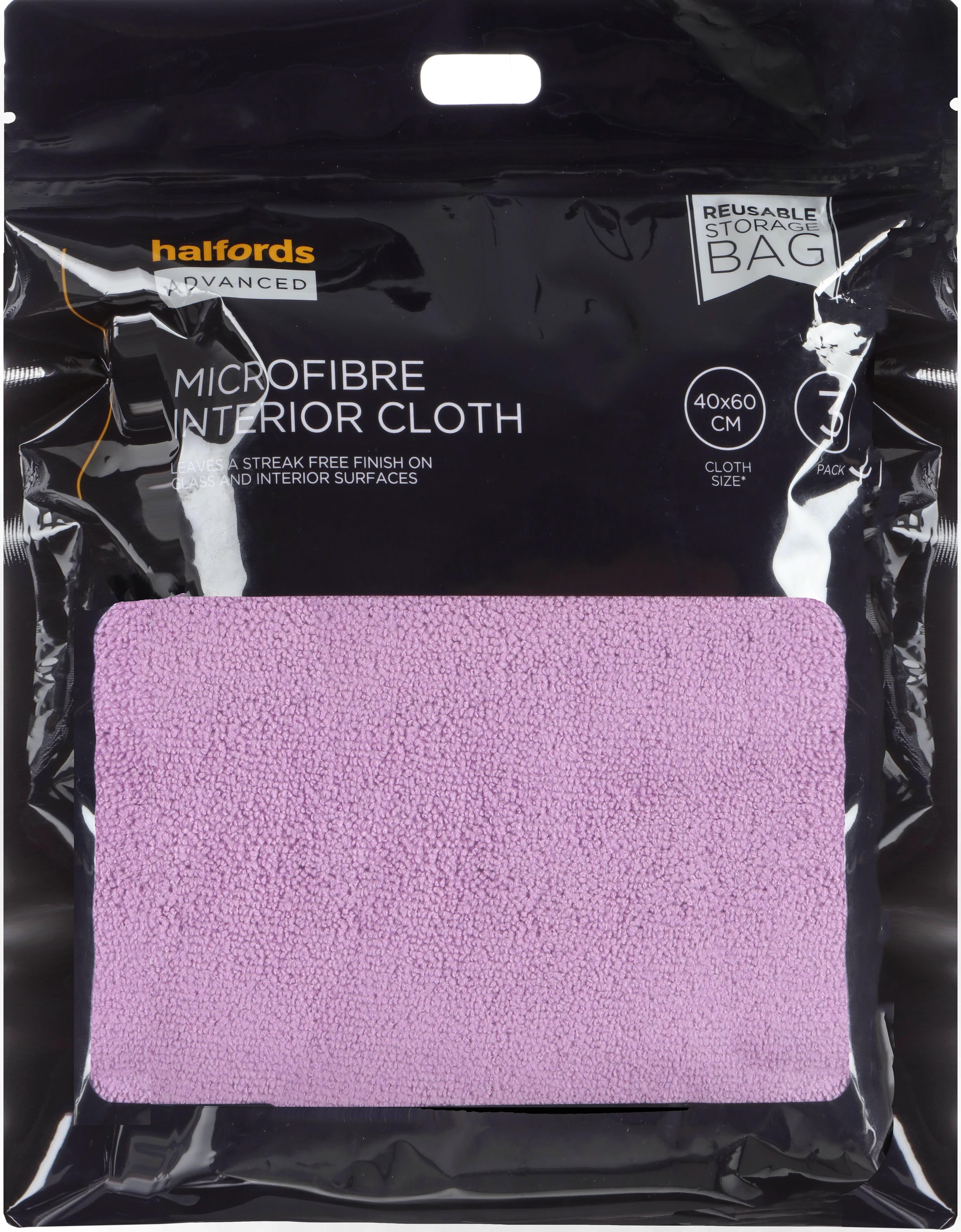 Halfords Advanced Microfibre Interior Cloth