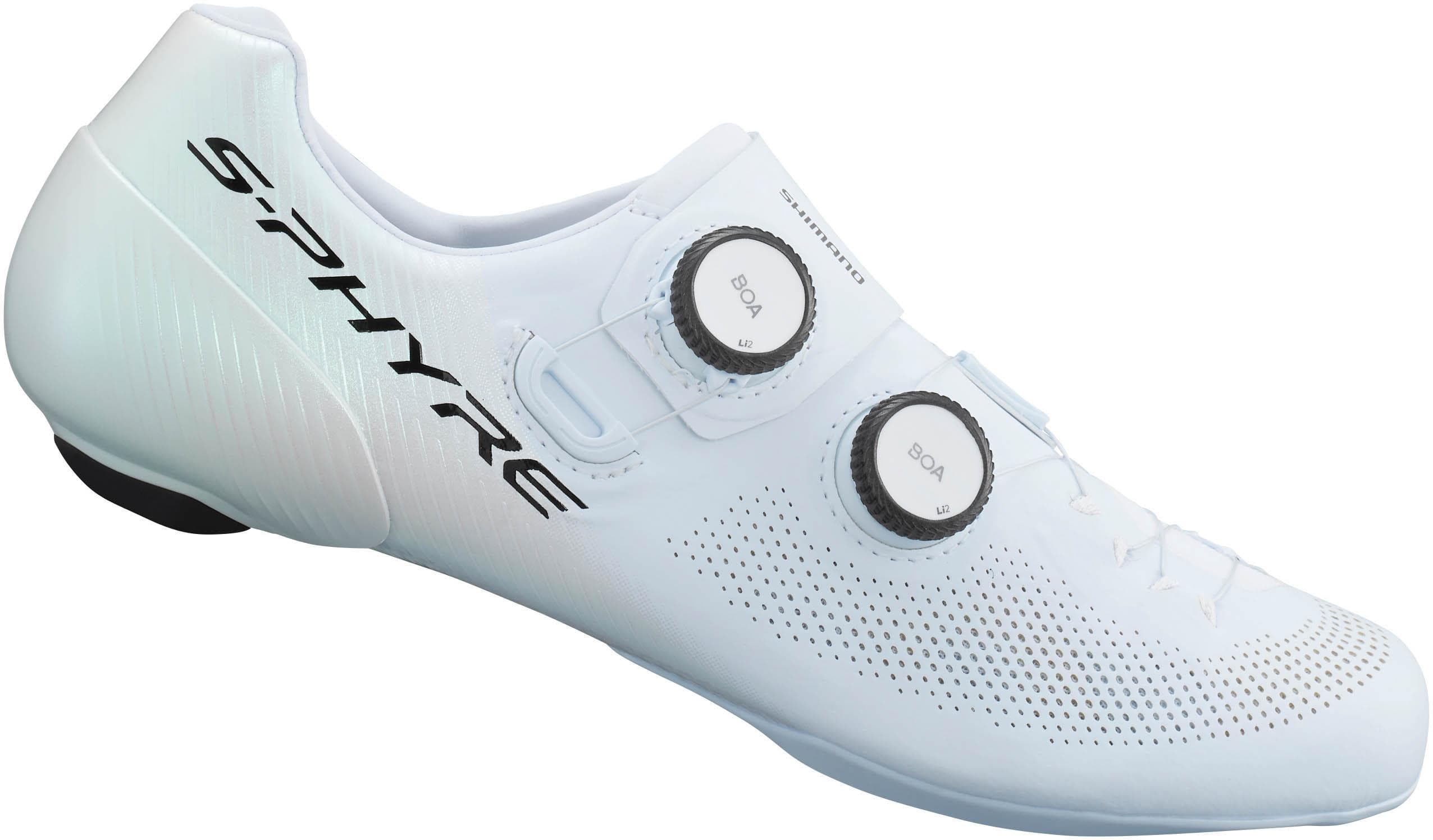 Shimano S-PHYRE RC9 (RC903) Shoes, White, Size 45 Wide