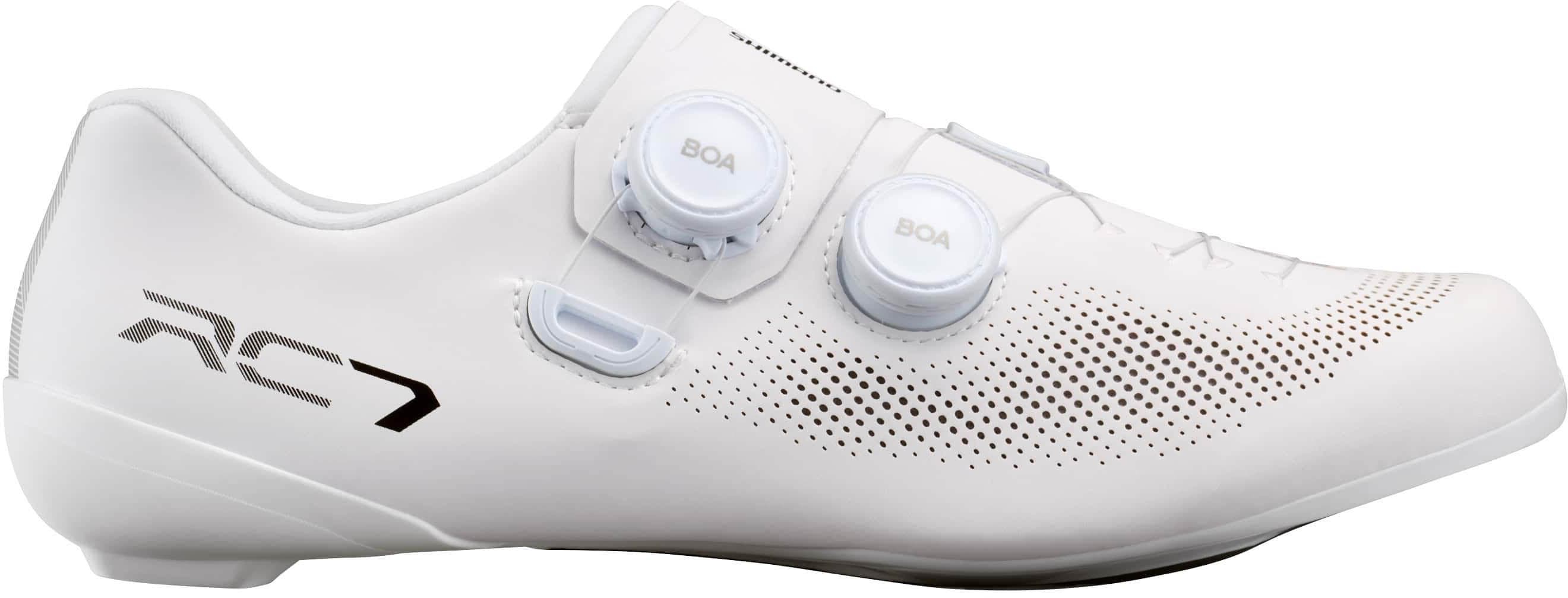 Shimano RC703 Road Shoes, White, 47