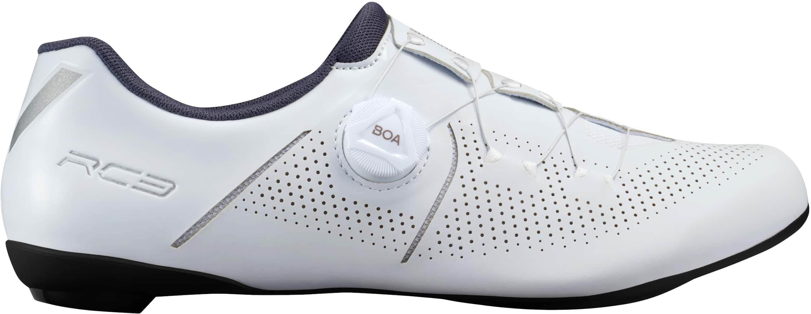 Shimano RC302 Road Shoes, White, 45