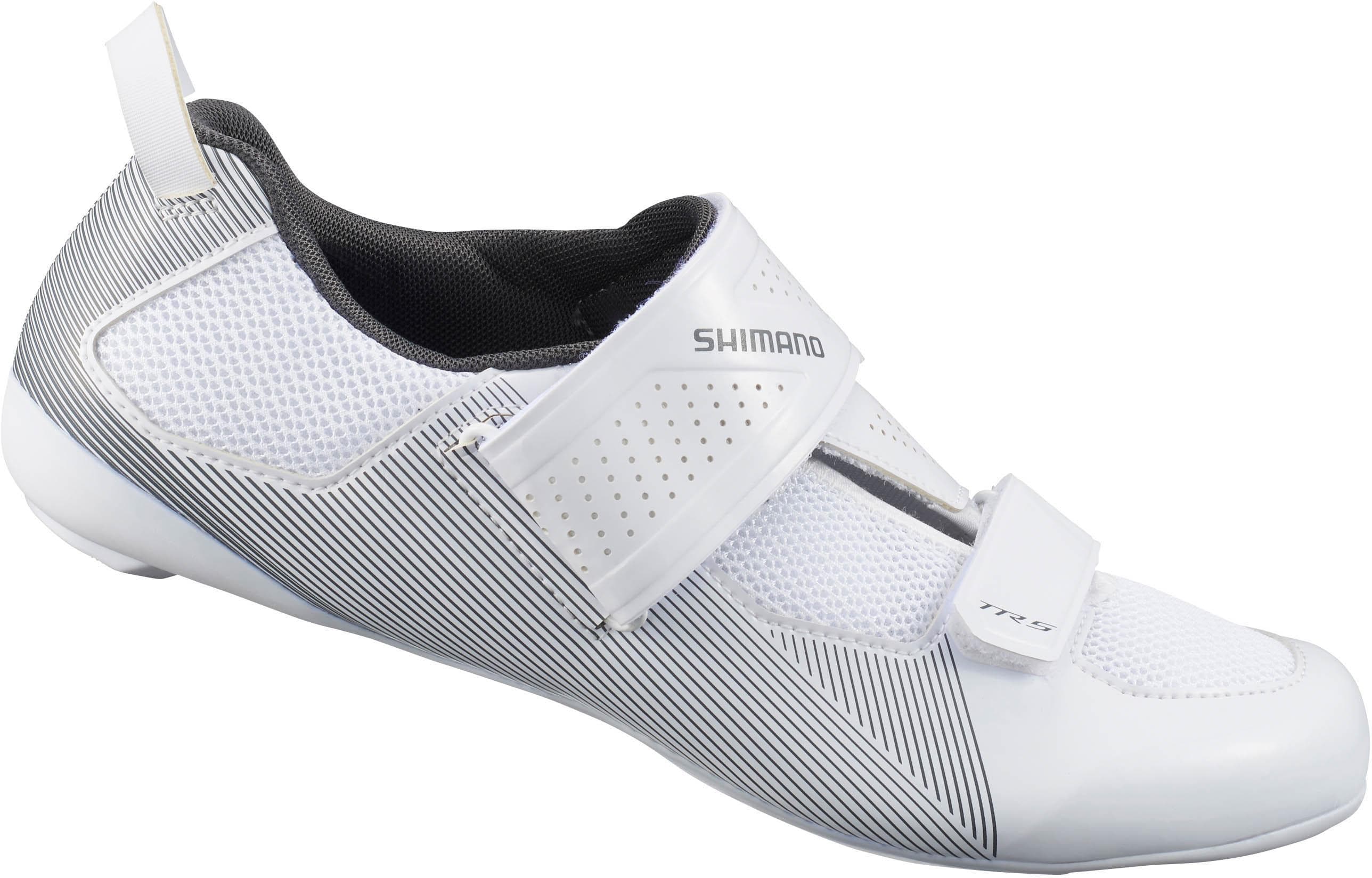 Shimano TR501 Triathlon Shoes, White, 40