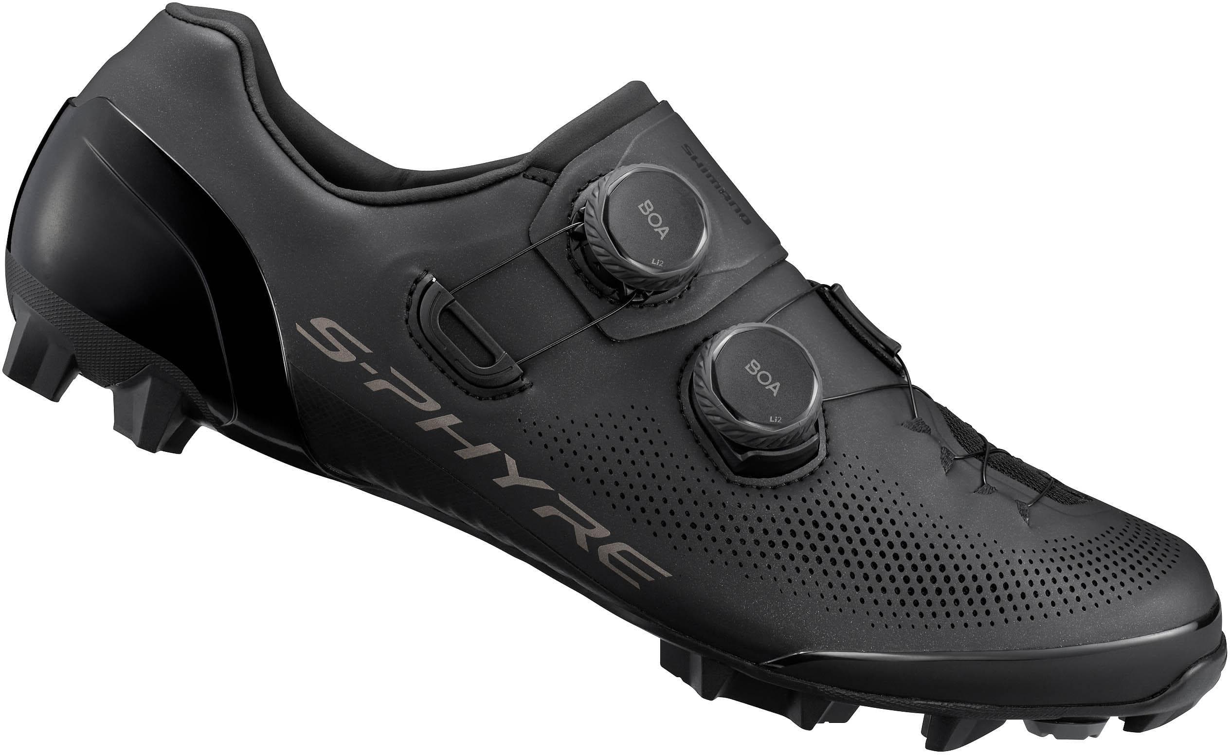 Shimano S-PHYRE XC903 SPD MTB Wide Shoes, Black, 44