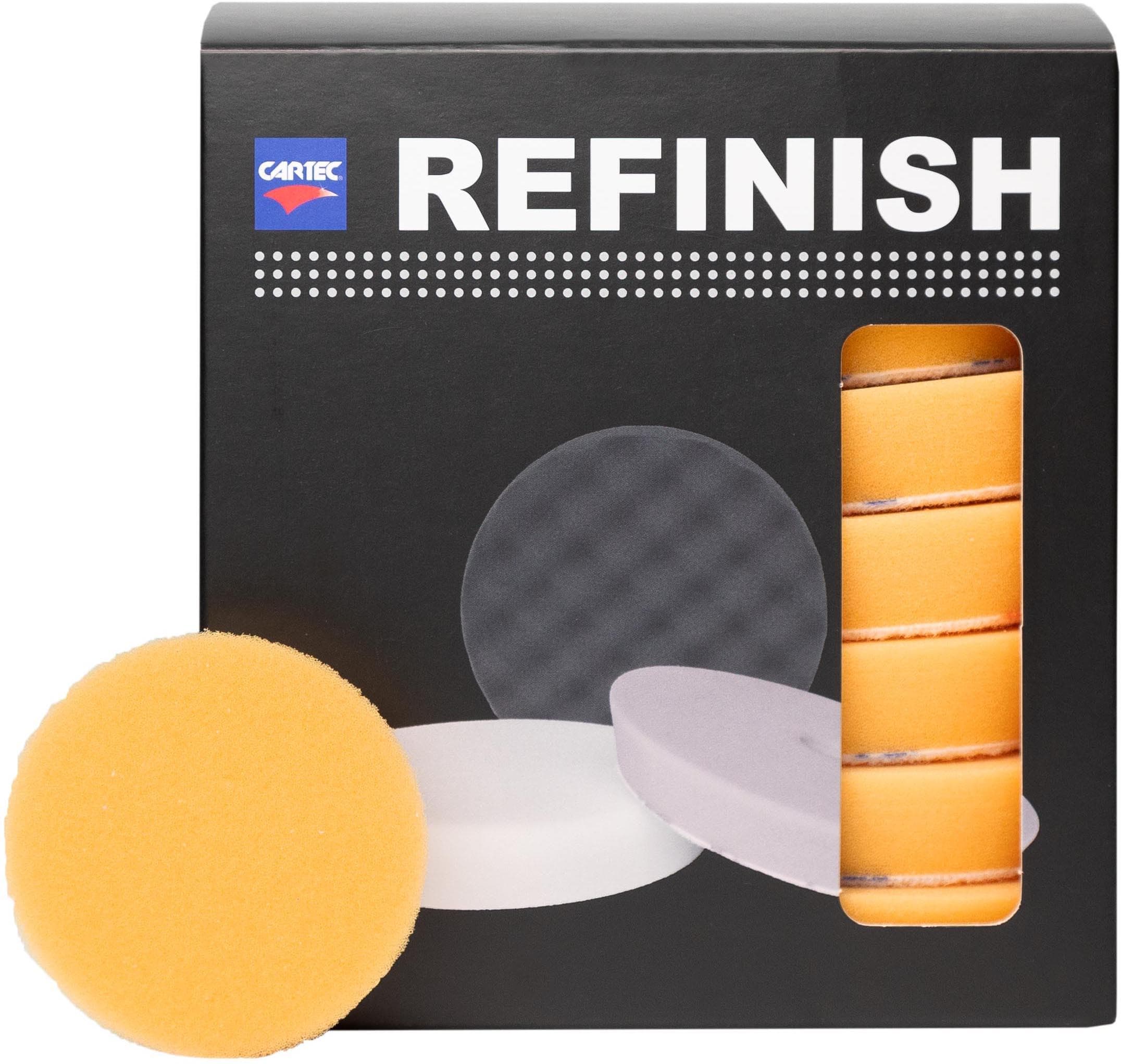 Yellow Compound Pad 70mm x 12 (Orbital) Box