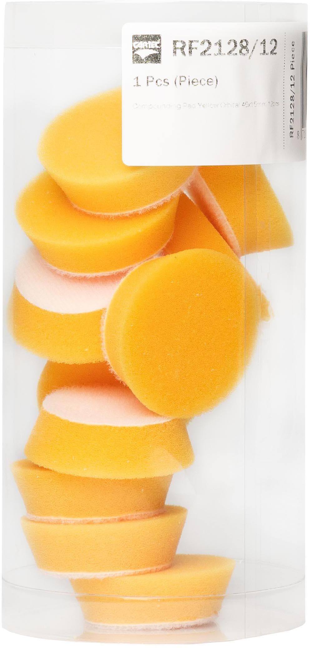 Yellow Compound Pad 45mm x 12 (Orbital) Box