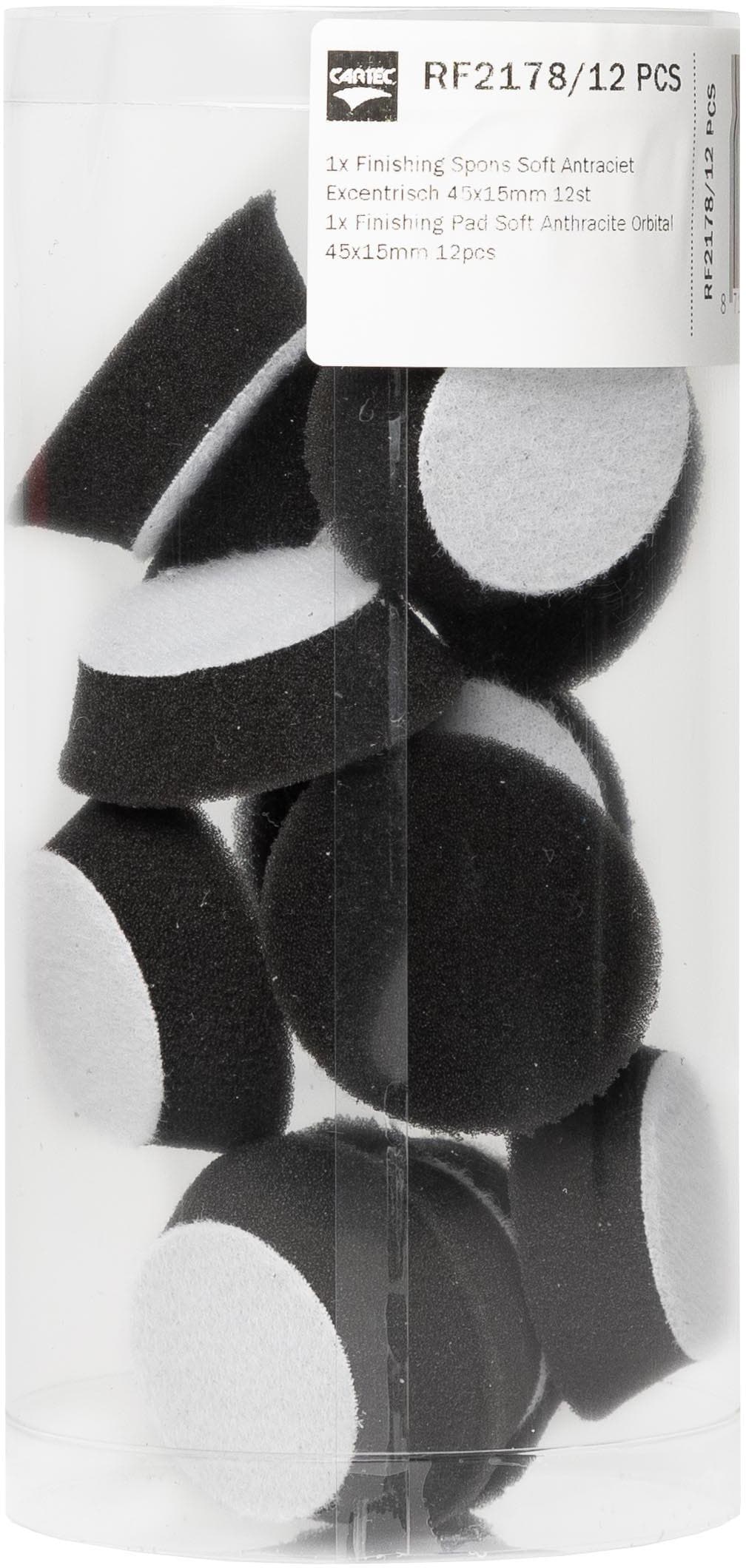 Anthracite Compound Pad 45mm x 12 (Orbital) Box