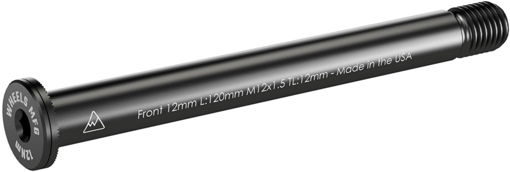 Wheels Manufacturing 12mm Front Thru Axle 120mm, M12x1.5x12mm