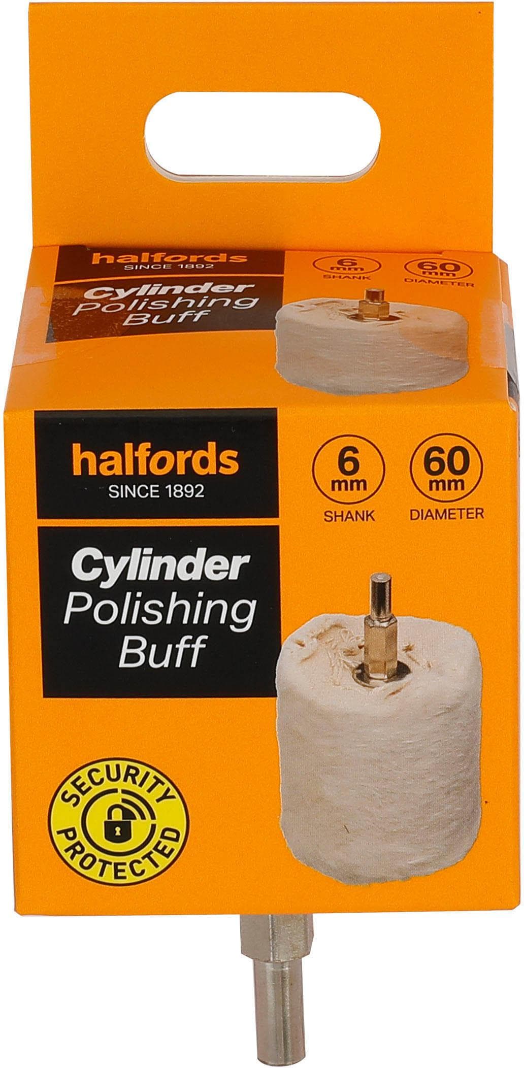 Halfords cylinder polishing buff