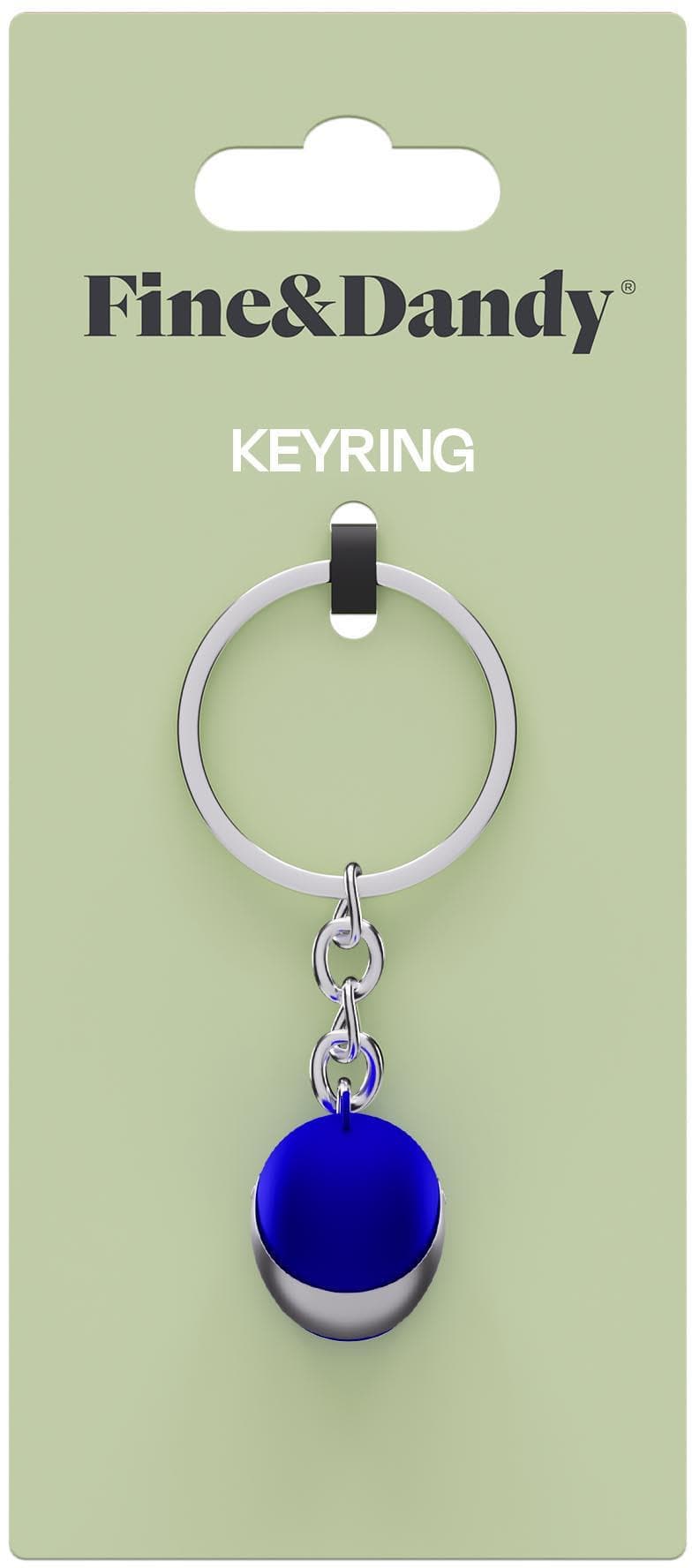 Racing helmet keyring