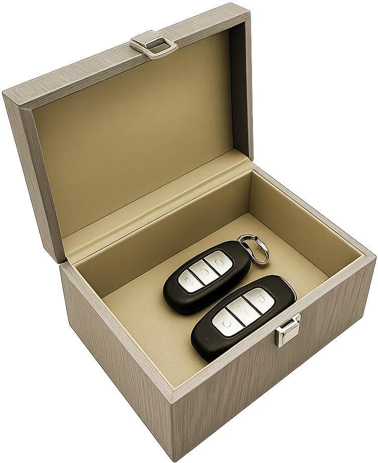 Simply Auto Faraday Box Oak Medium