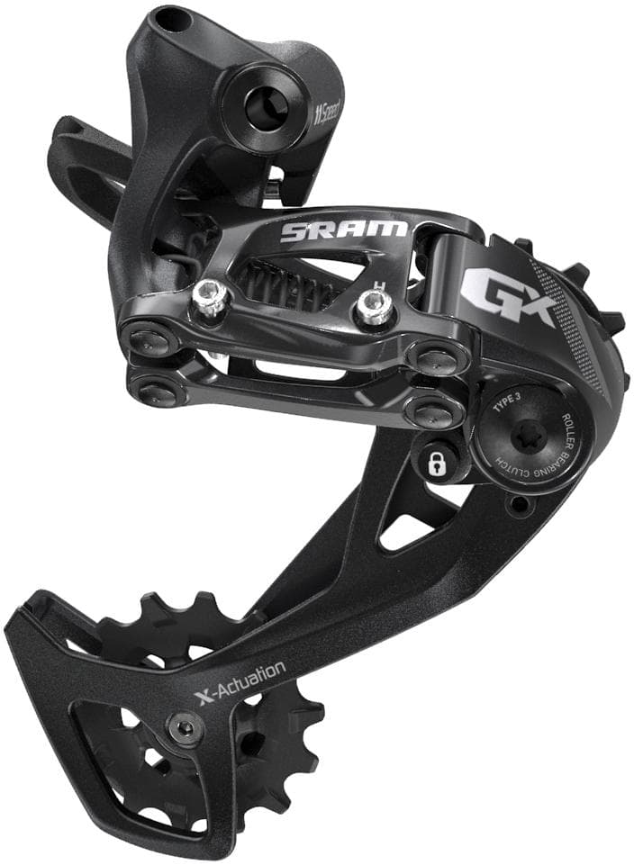 SRAM GX 2x11 Speed Rear Derailleur Long Cage, Black